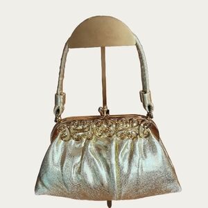 Elegant Gold Women's Clutch